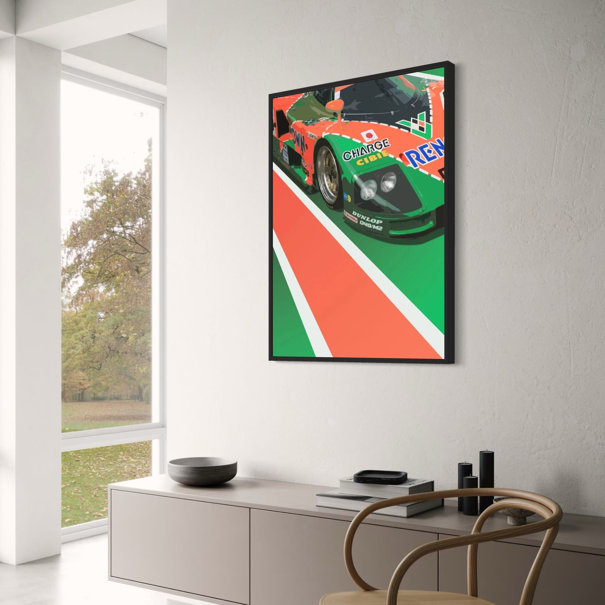 絵画 sign THE 787B LEGEND – Wall Of Art Studio