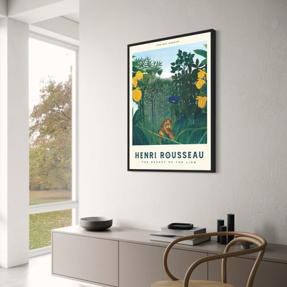 Henri Rousseau | De Maaltijd van de Leeuw | Jungle Wilde Dieren