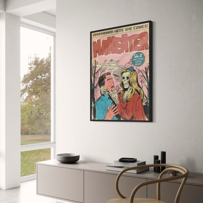 Daryl Hall & John Oates | Maneater Strip Poster