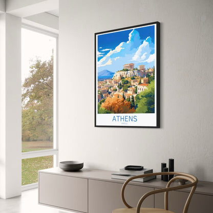 Stadtbild von Athen | Landschaftskunst