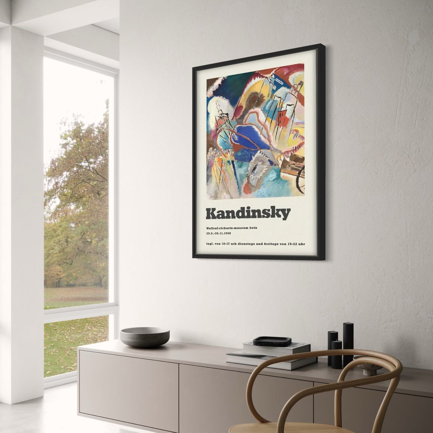 Wassily Kandinsky | Improvisation No.30 Poster | Abstract Art | Wall Decor | High-Quality Print | Home & Garden Decor