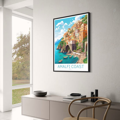Schoonheid van de Amalfikust | Schilderachtige Italië Reis Kunst