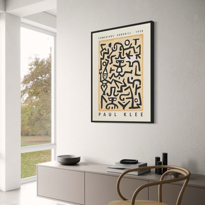Komiker-Handzettel 1938 | Abstrakte Kunst von Paul Klee