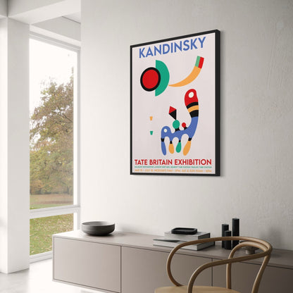 Tate Britain Ausstellung | Wassily Kandinsky | Werbeplakat für Kunstevent