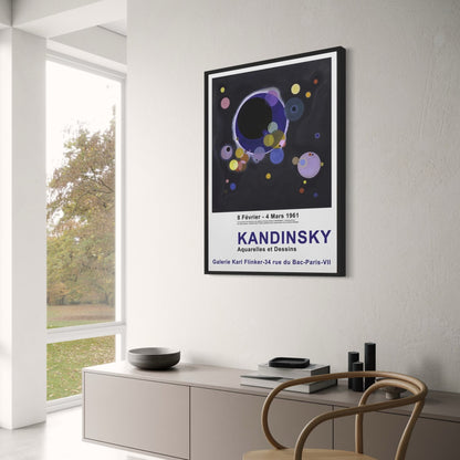 Aquarelles et Dessins | Wassily Kandinsky | 1961 | Collectible Art Exhibition Poster
