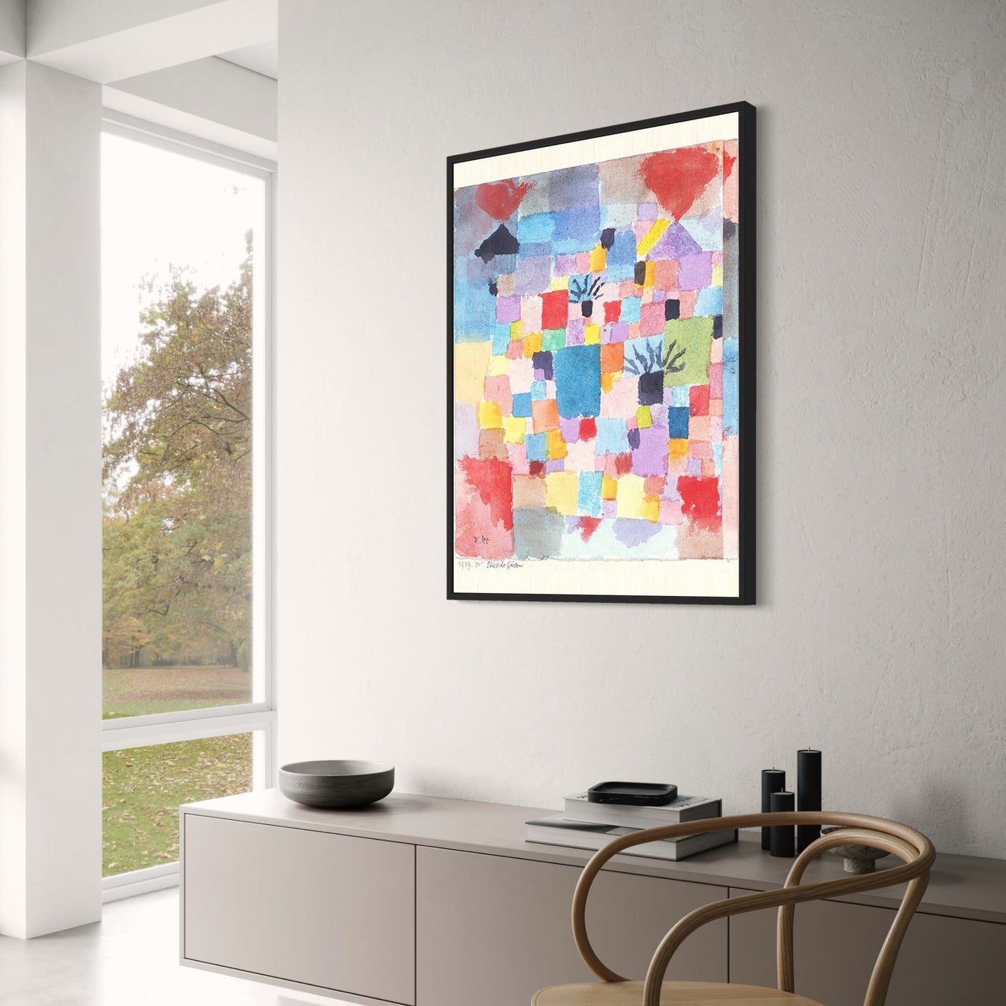 Paul Klee Southern Gardens | Abstract Modern Art
