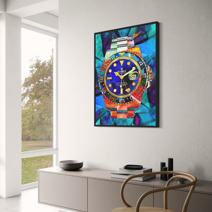 Graffiti Rolex Horloge | Stedelijke Kunst