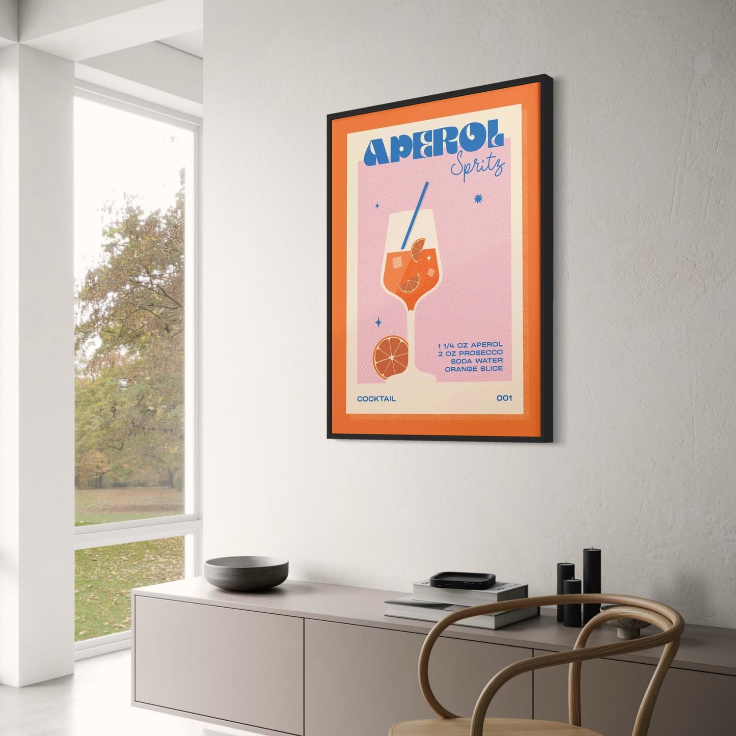 Aperol Spritz | Vintage-Cocktailkunst