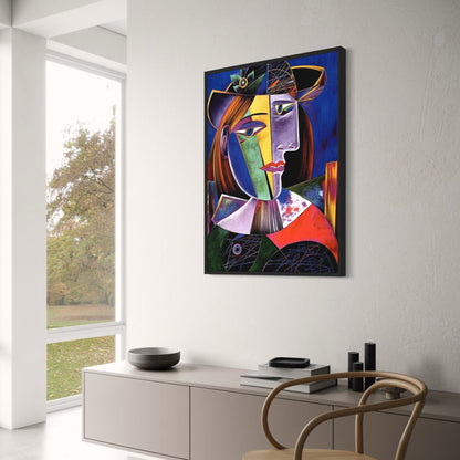 Abstrakter Vintage-Stil | Picasso-Klassiker im Anime-Stil