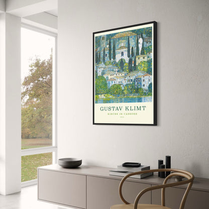 Gustav Klimt | Kirche in Cassone | Vintage Kunstwerk