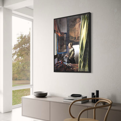 Meisje dat een Brief Leest | Johannes Vermeer | Klassieke Kunst