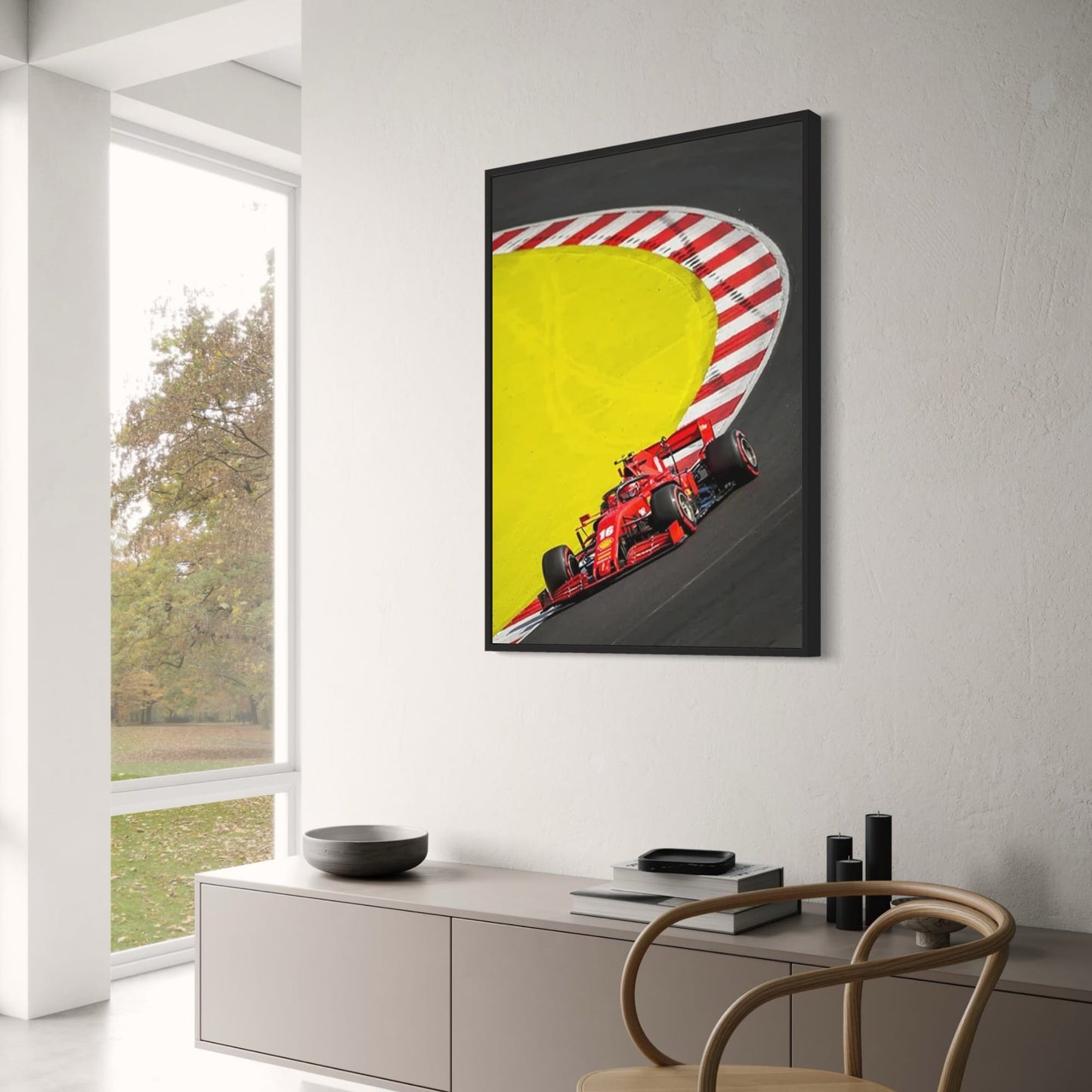Senna Grand Prix | Abstract Track Graffiti