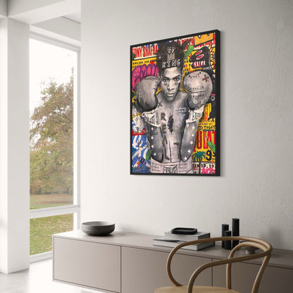 Abstrakte Graffiti | Porträt der Königin von England | Street-Pop-Art-Leinwand | Poster für Wohnzimmerdekoration