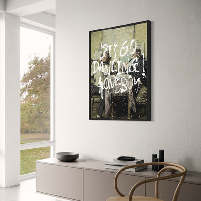 Lass uns tanzen gehen, Kumpel! | Lebendige Kunst