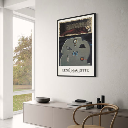 René Magritte De Roekeloze Slaper 1928 | Surrealistische Vintage Kunst