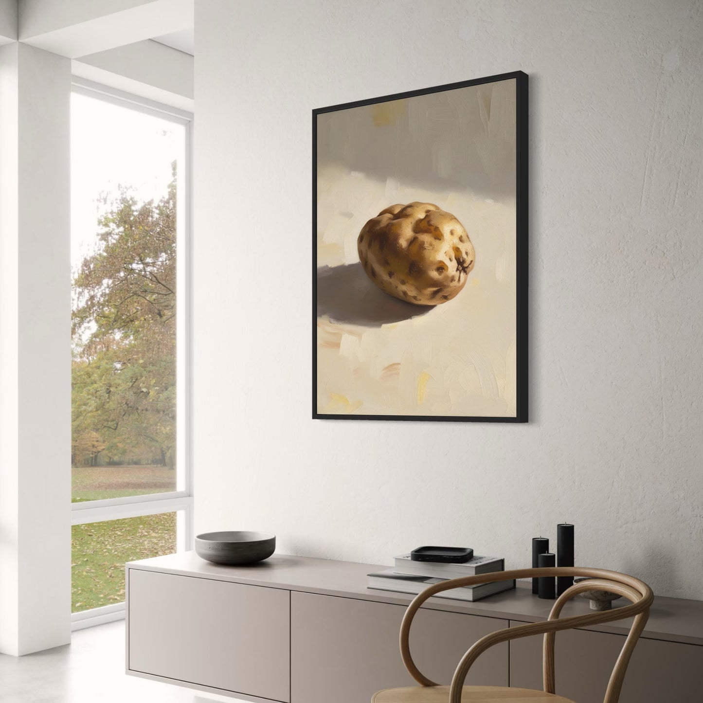 Classic Potatoes Poster | Kitchen Wall Art | Vegetable Decor | Rustic Farmhouse Style | Culinary Illustration | Home & Garden Decor