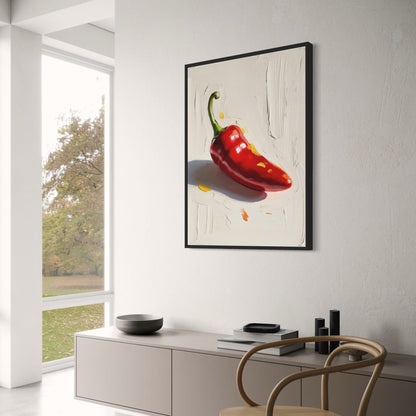 Kleurige Paprika Illustratie | Moderne Keuken Decor
