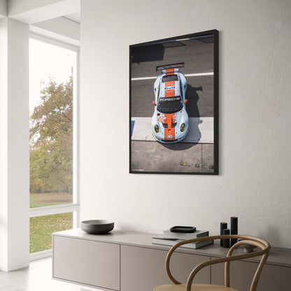 Gulf Racing Porsche | Orange Blue Design