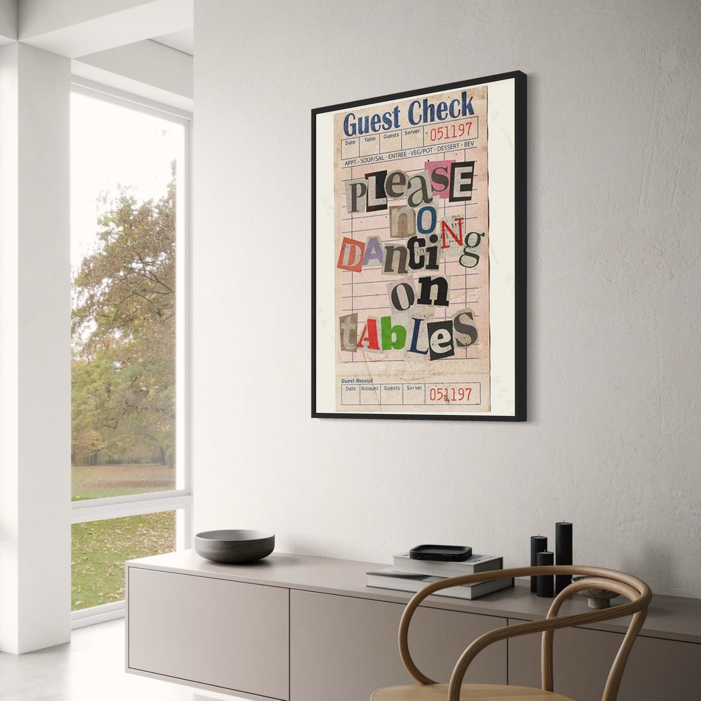Niet Dansen op Tafels | Vintage Keuken Kunst