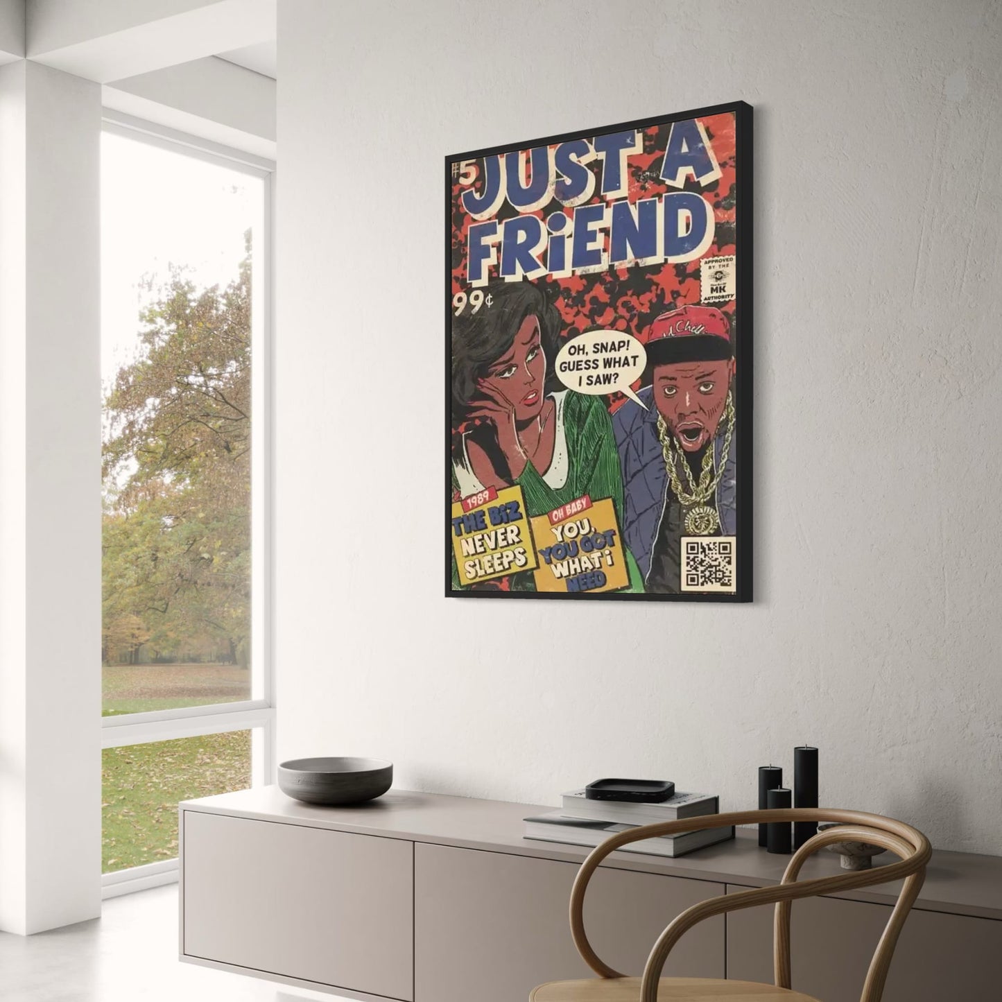 Just A Friend | 1989 The Biz Never Sleeps | Music Comic