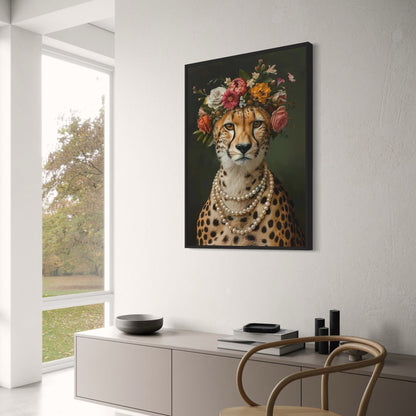 Jungle Koninklijkheid | Parel en Poot | Luxe Mode Kunst