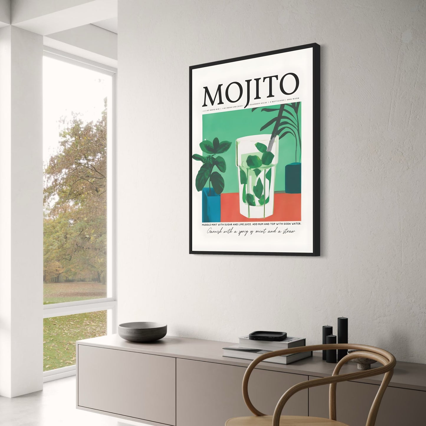 Mojito-Cocktail | Lebendige Getränkekunst