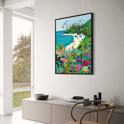 abstract india landscape poster