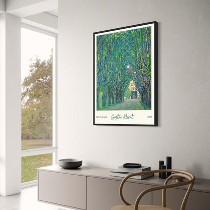Klimt | Laan naar Schloss Kammer | Schilderkunst Landschap