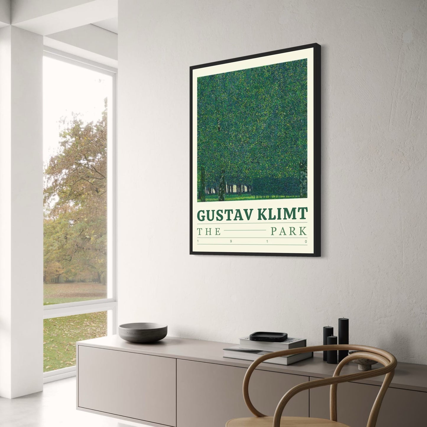 Klimt's Het Park | Impressionistisch Landschap