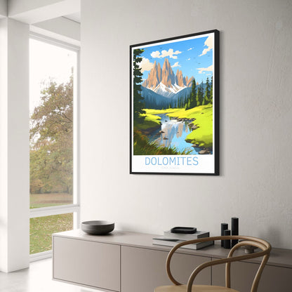 De Dolomieten | Schilderachtige Landschap Kunst
