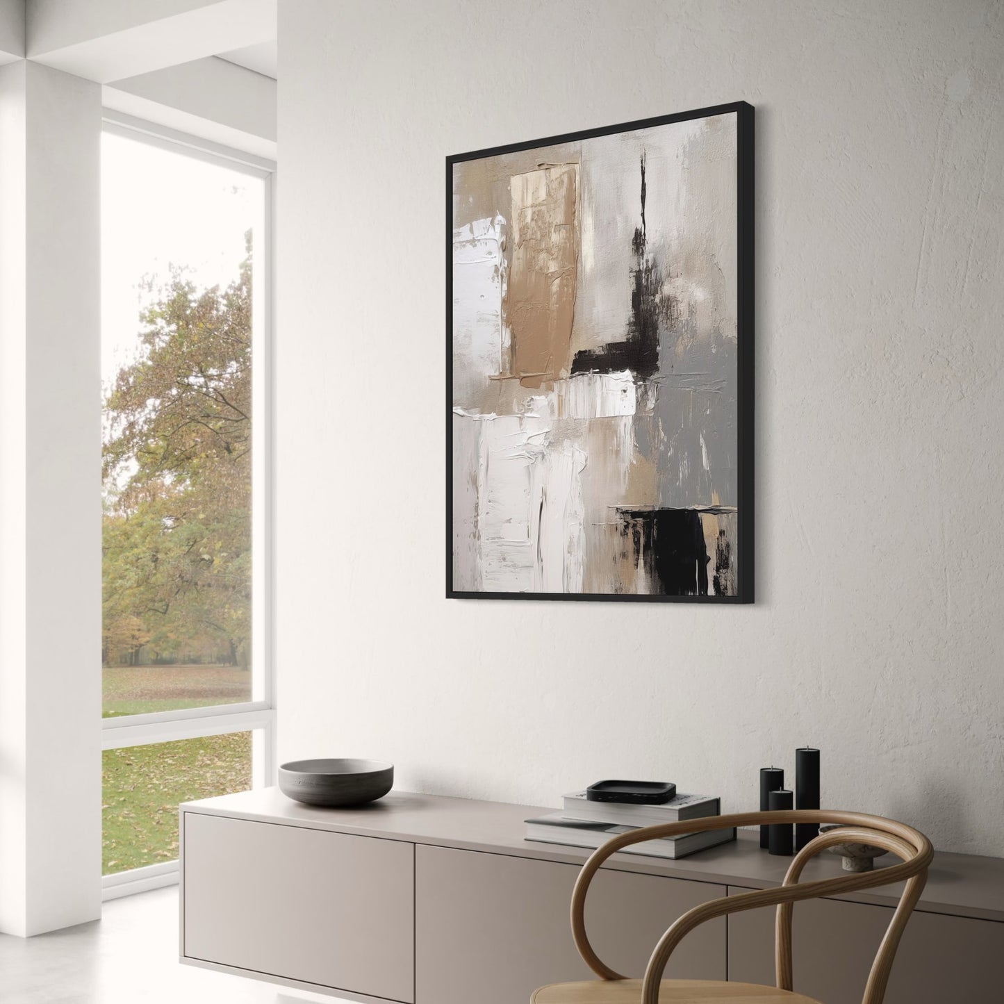 Erdverbundene Eleganz | Urbanes Stadtbild | Zeitgenössisches Dekor