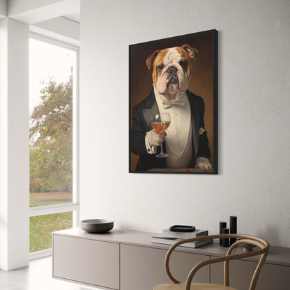 Evening Soiree | Sophisticated Bulldog Elegance