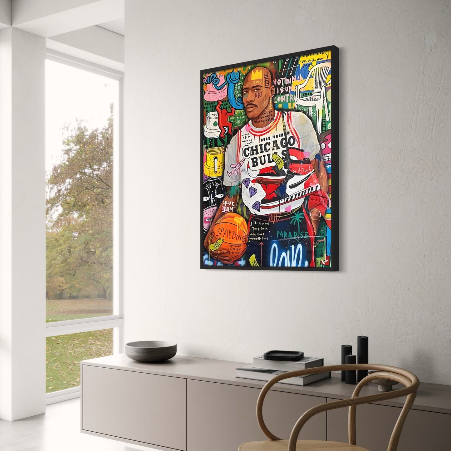 Chicago Bulls | Michael Jordan Graffiti Kunst