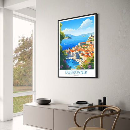 Oude Haven van Dubrovnik | Kustlandschap | Kroatië Reis Kunst