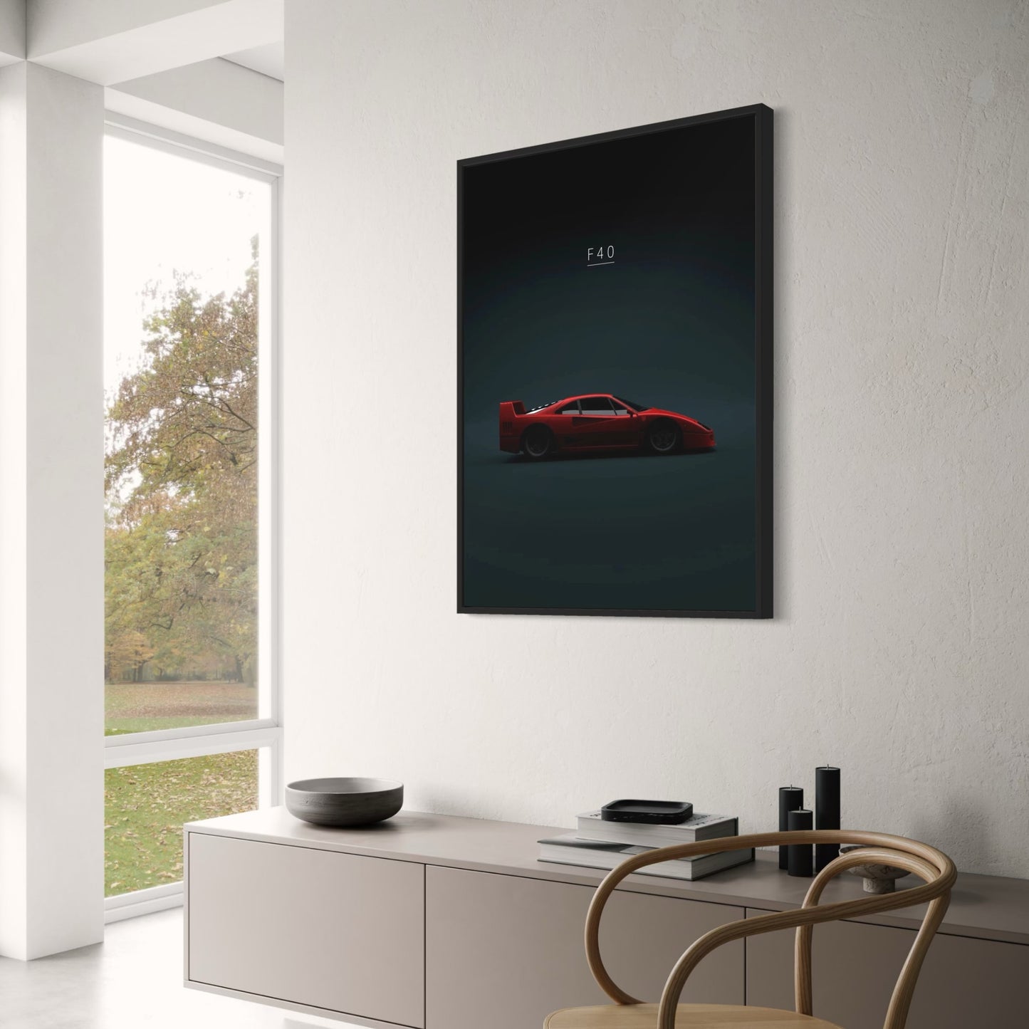 Ferrari F40 | Iconische Supercar Kunst
