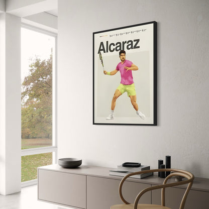 Carlos Alcaraz | Moderne Tennis Kunst