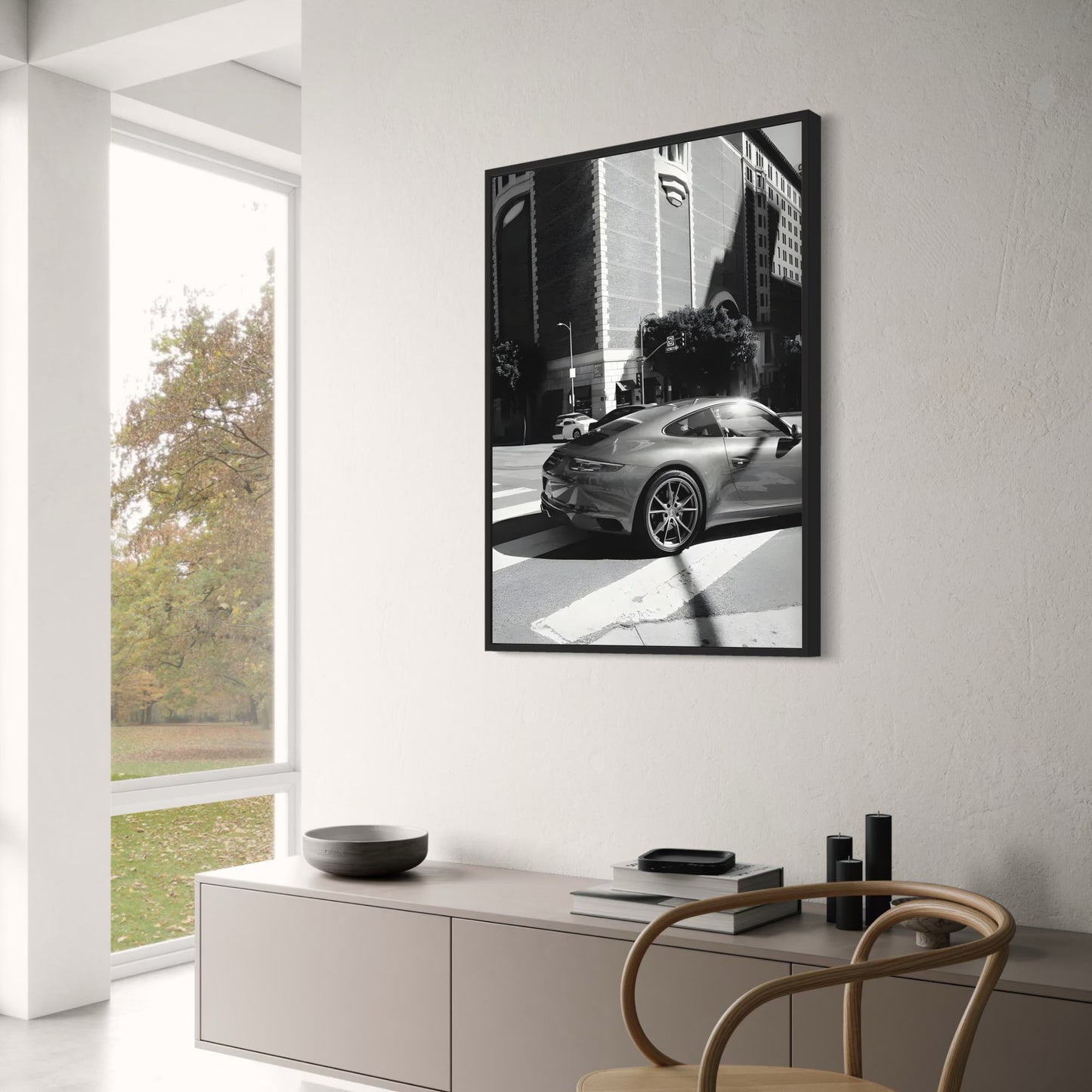 California | Porsche 992 | Silhouettes & Skylines