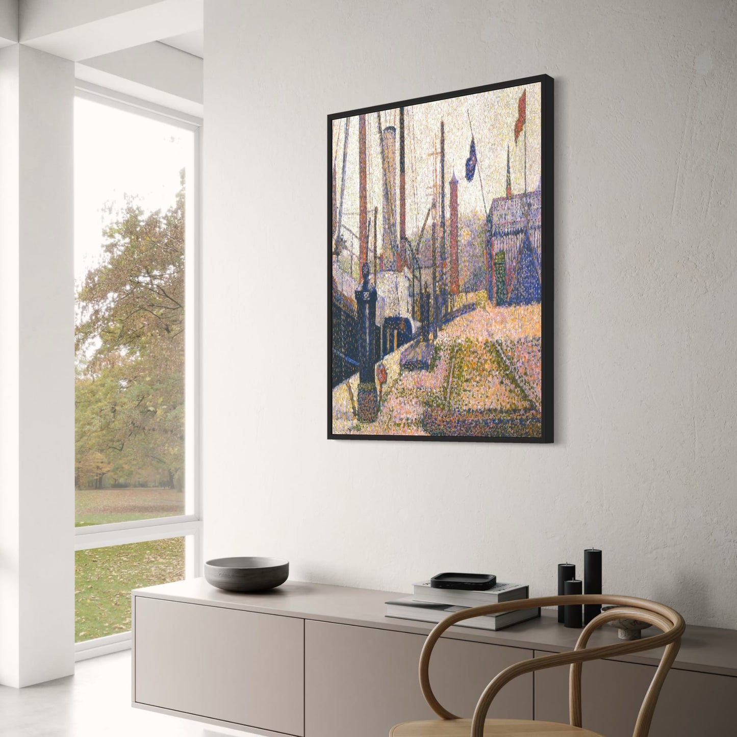 George Seurat | La Maria, Honfleur | Impressionistische Kunst