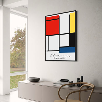 Piet Mondrian | Komposition Nr. II | Moderne geometrische Abstraktion