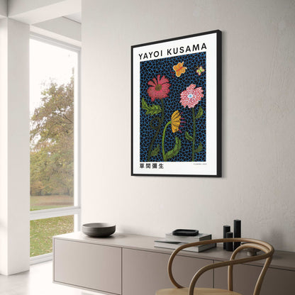 Yayoi Kusama | Levendige Abstracte Bloemen