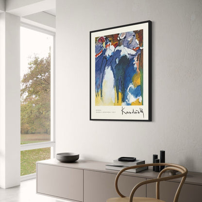 Wassily Kandinsky | 1911 Sunday Poster | Abstract Art Print | Modern Wall Decor | Colorful Artistic Home Decor