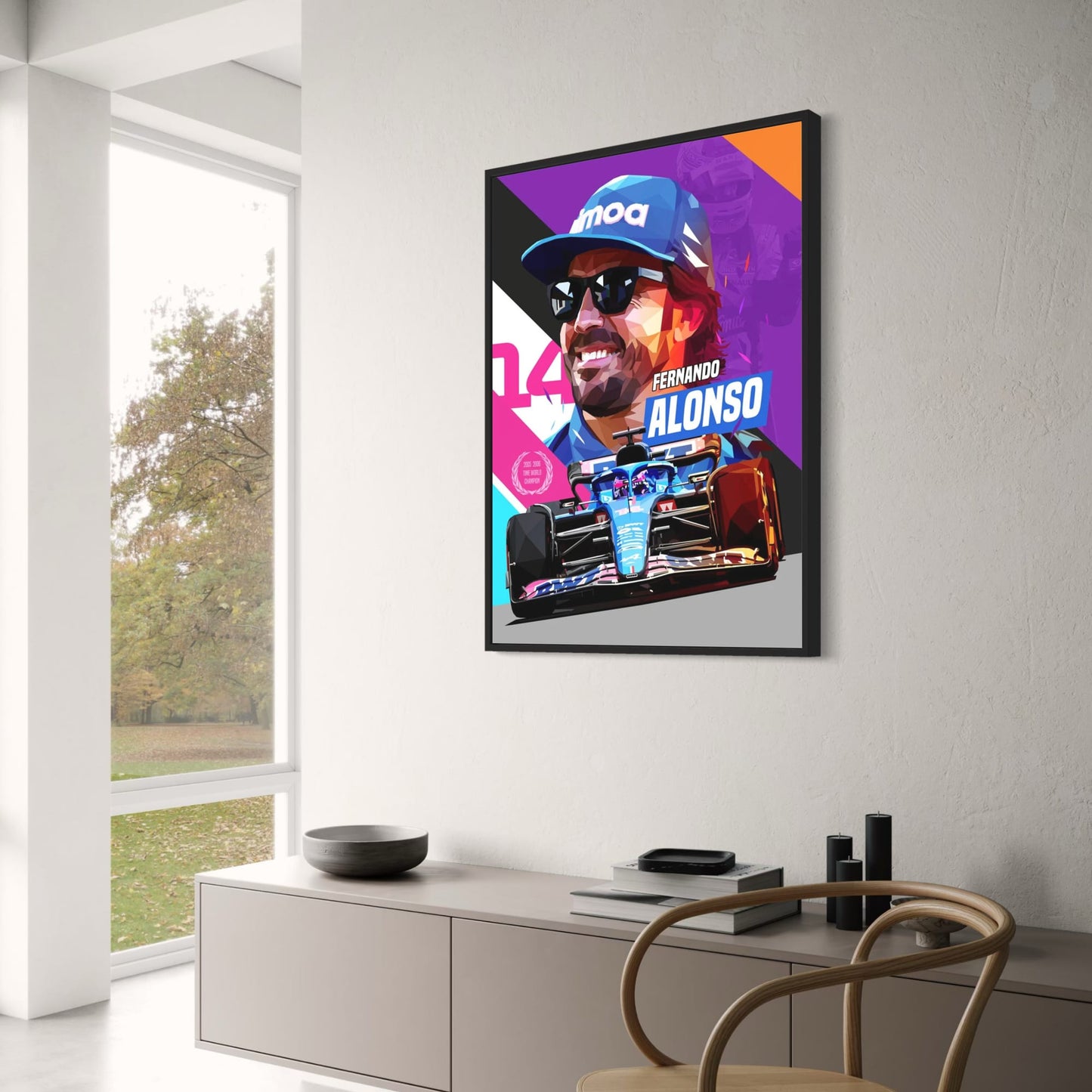 Fernando Alonso | F1 Helm Kunst