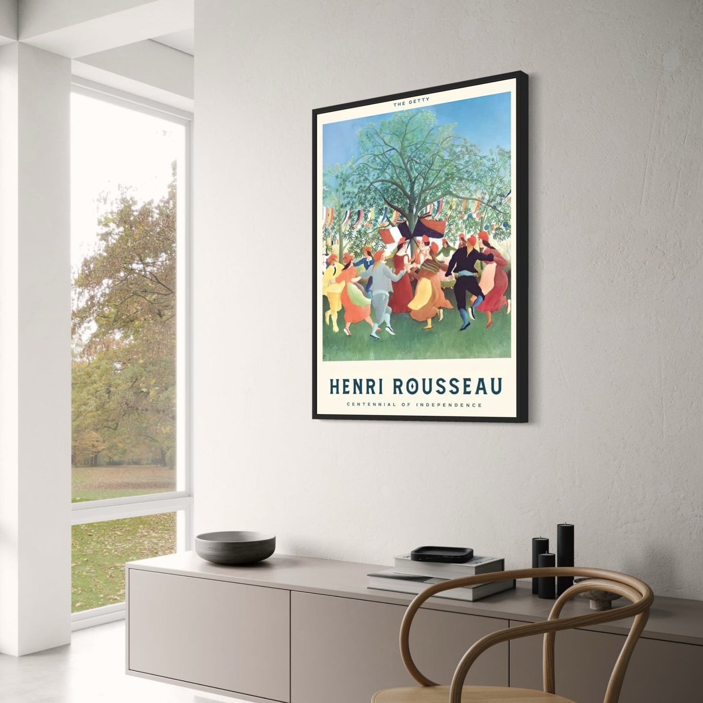 Henri Rousseau | Eeuwfeest van Onafhankelijkheid | Vintage Kunstwerk