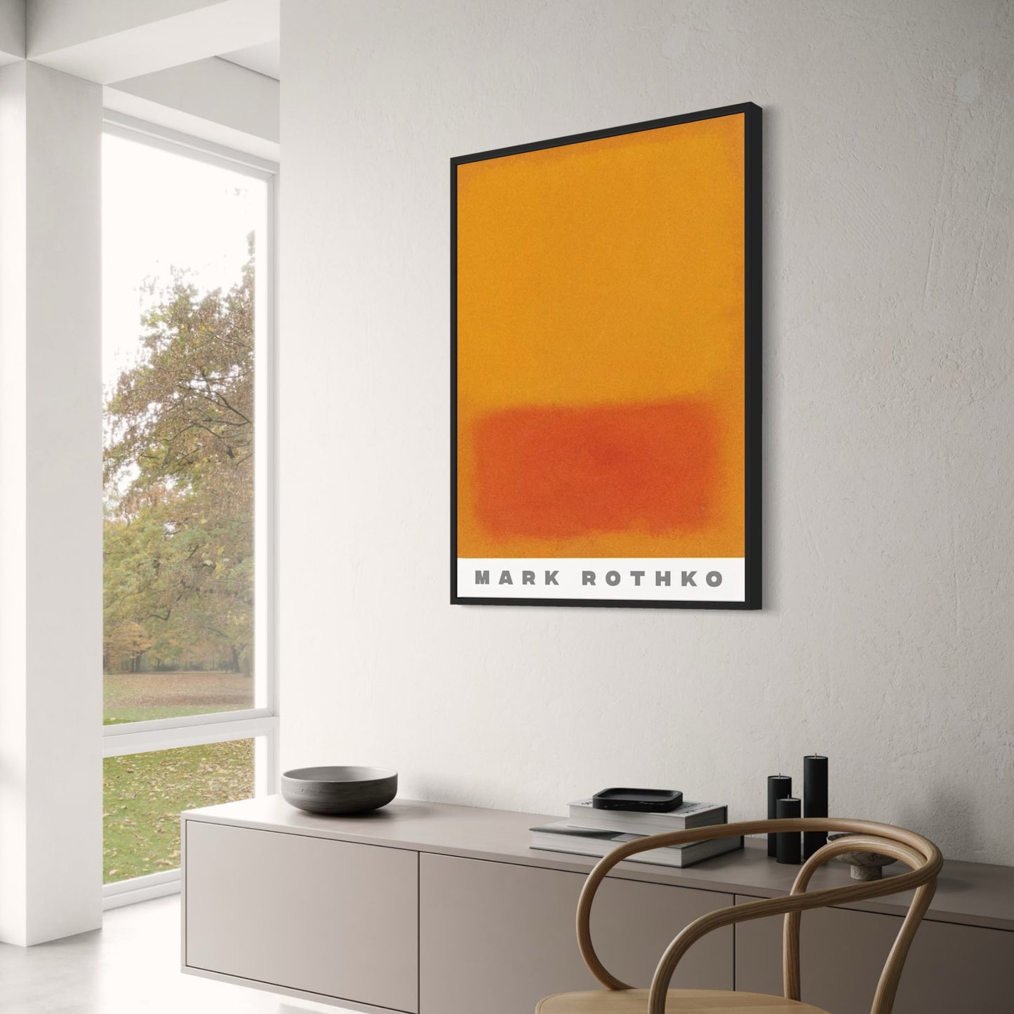 Mark Rothko | Untitled 1968 | Vibrant Abstract Color Blocks