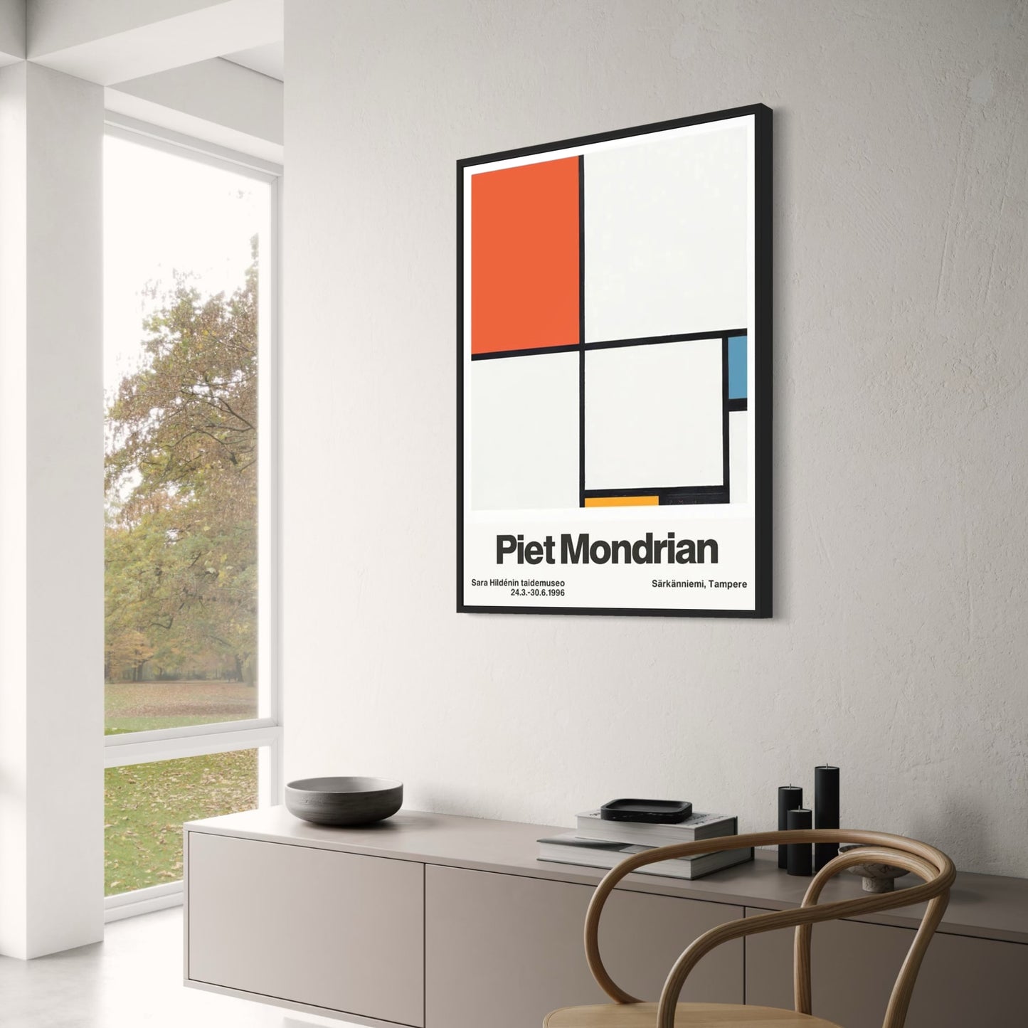 Piet Mondrian | Komposition Nr. III | Abstraktes geometrisches Design