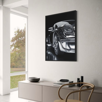 Black Sports Car | Futuristic Design