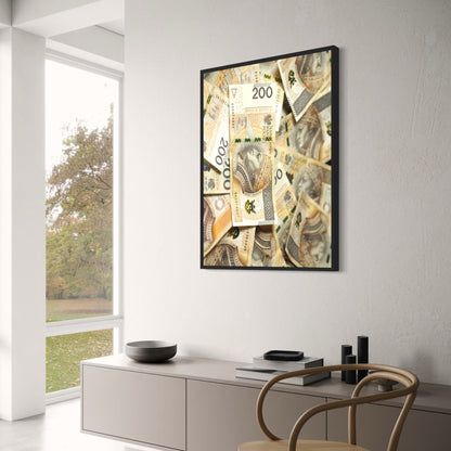 Polish 200 Zloty Banknotes Art