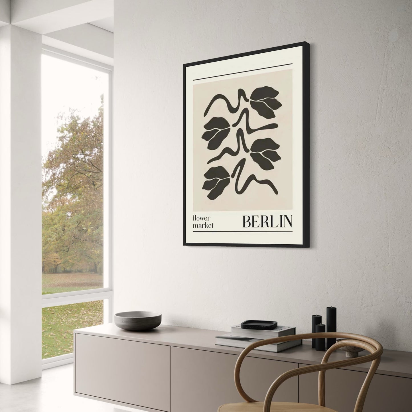 Abstract Minimalism Poster | Curved Symmetry | Contemporary Wall Art | Modern Home Decor | Artistic Impression | Elegant Lines | Geometric Design