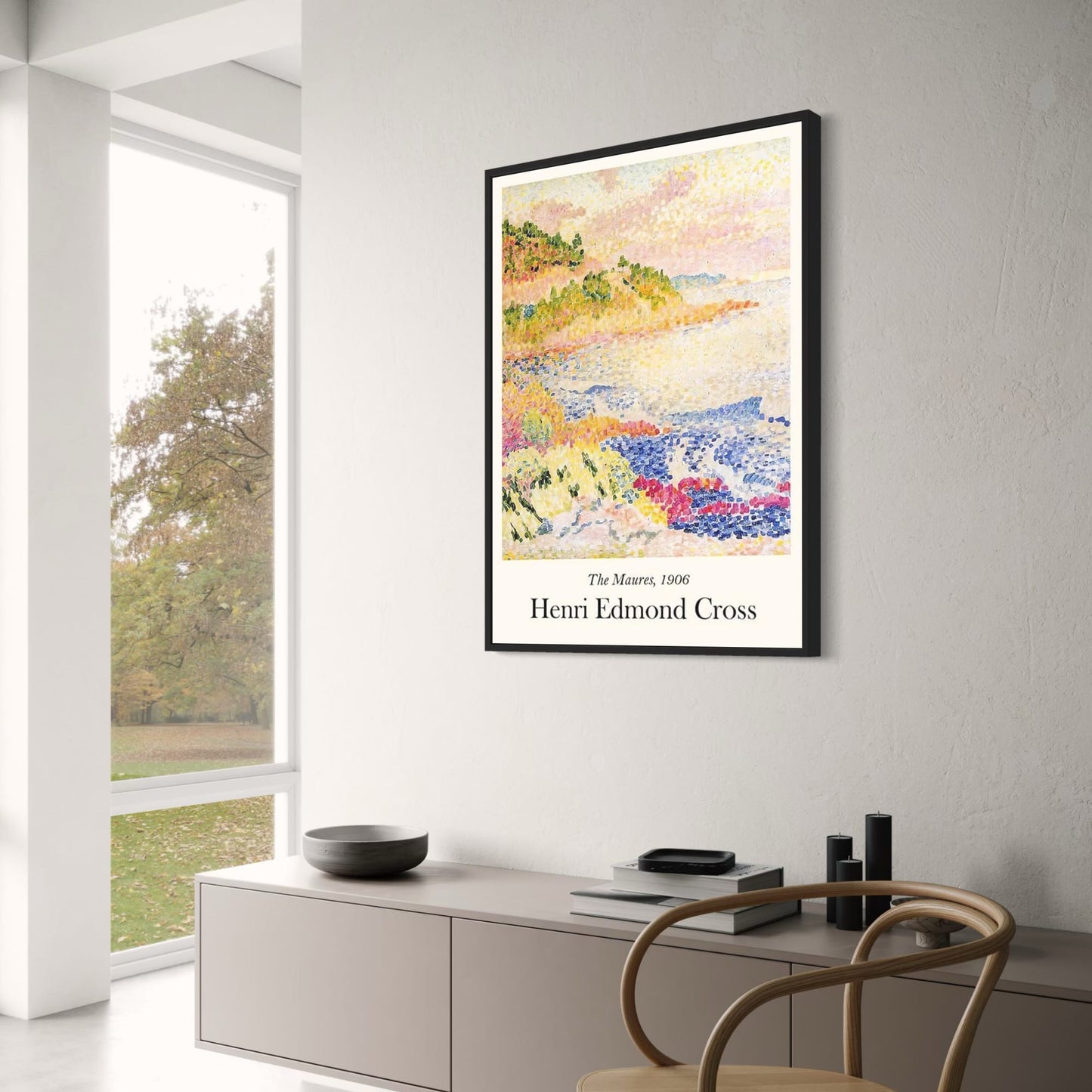 Henri Edmond Cross | The Maures 1906 | Impressionist Landscape