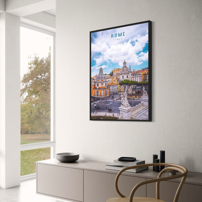 Piazza Venezia | Rom | Italien | Große Plätze und Monumente | Herz der Stadt | Ikonische Rom-Poster